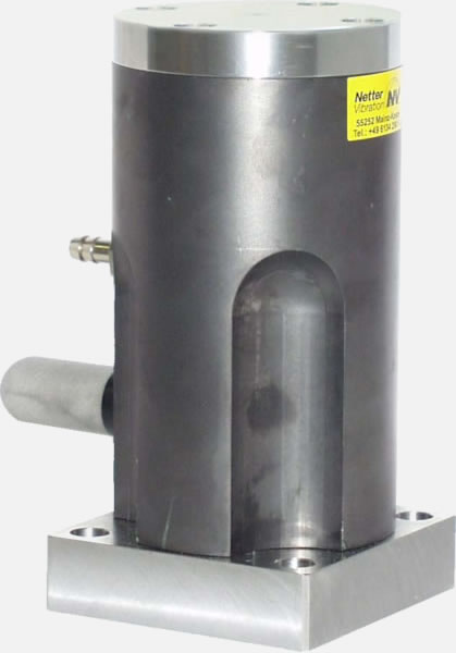 Wibratory pneumatyczne, tłokowe Seria NTP S - Netter wibratory NetterVibration wibrator 