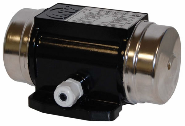 Silnik wibracyjny NEA, NetterVibration wibrator przemysłowy, elektryczny, przyczepny