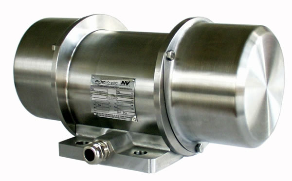 Silnik wibracyjny NEG S, NetterVibration wibrator przemysłowy, elektryczny, przyczepny